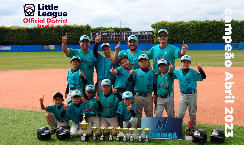 Time pré Infantil de Maringá sagra-se Campeão Little League